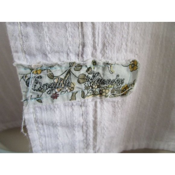 English Laundry Mod Mens Med Button Up Casual Embroidered Applique Flip Cuff EUC - Picture 11 of 16